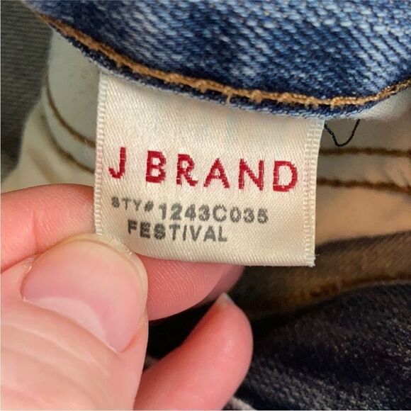 J Brand Festival Cut-Off Shorts - Picture 4 of 11